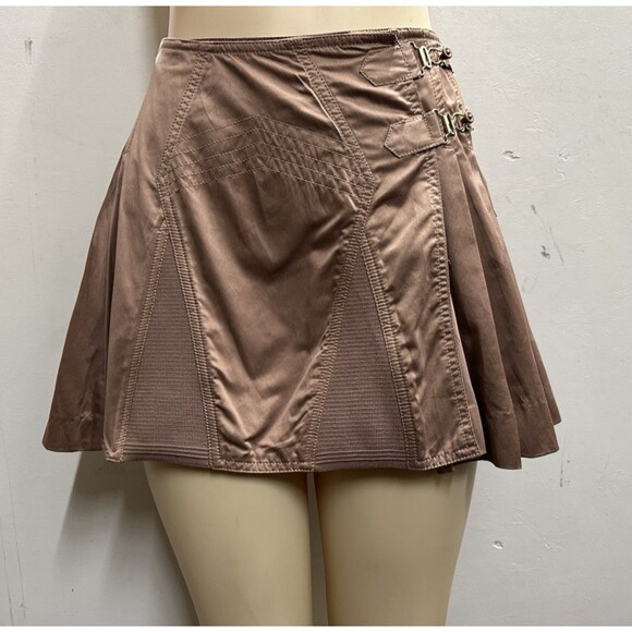Jean Paul Gaultier Vintage Target women sz 11 mini pink pleated schoolgirl skirt - Picture 1 of 12